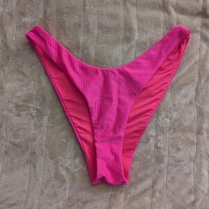 Aerie Cheekiest Pink Bikini Bottom